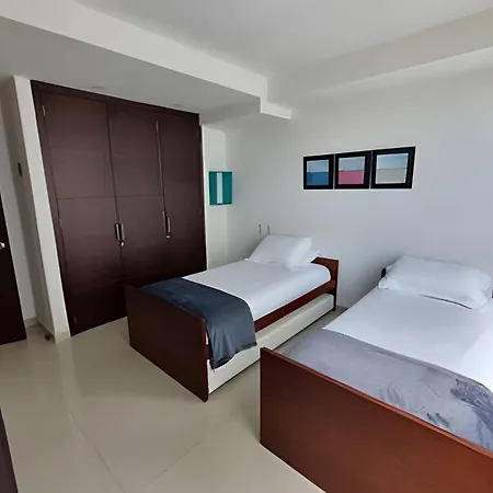 Apartamento 2 Morros. Vista Mar Y Salida Playa Cartagena